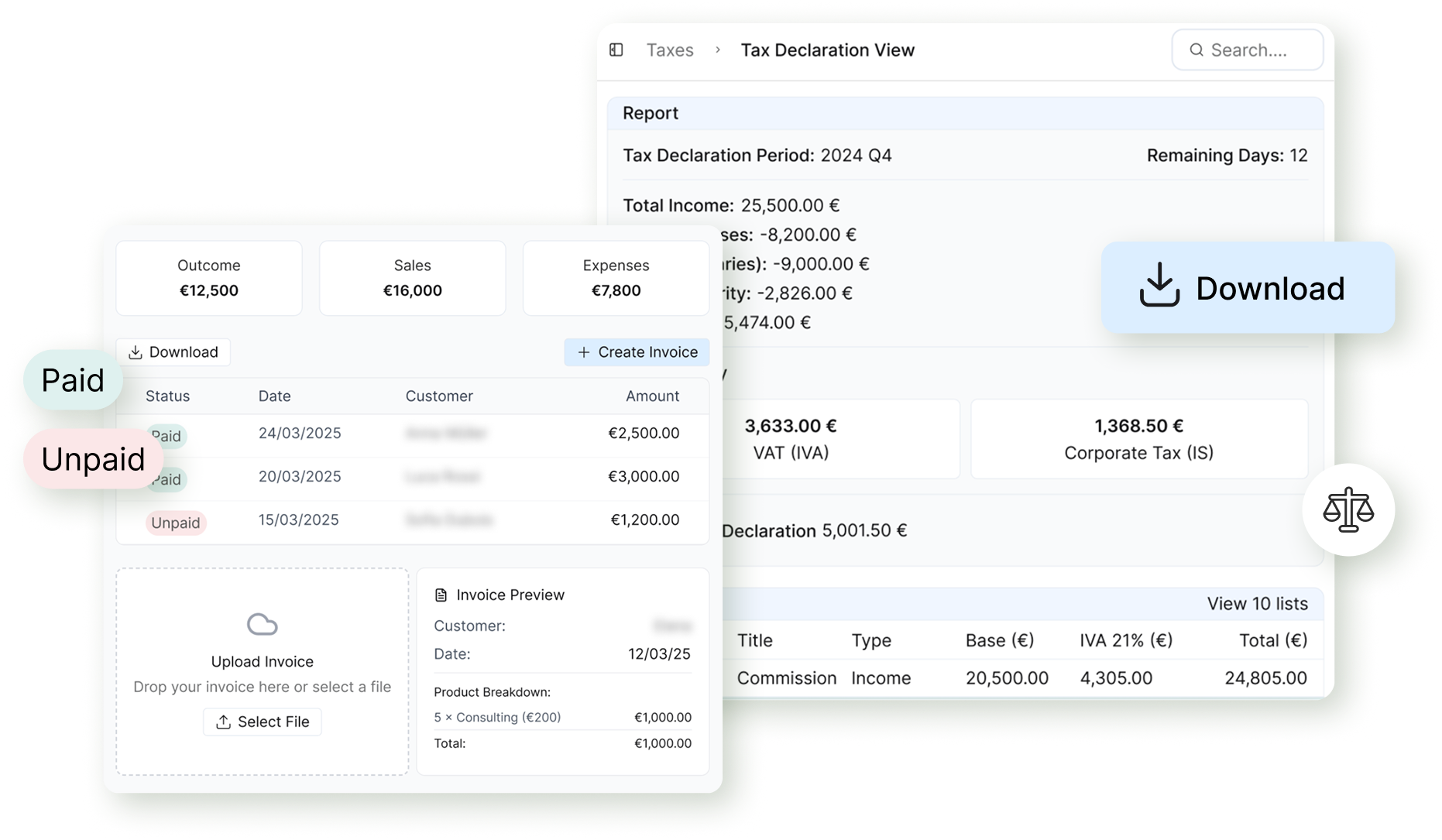 税务申报与财务管理平台